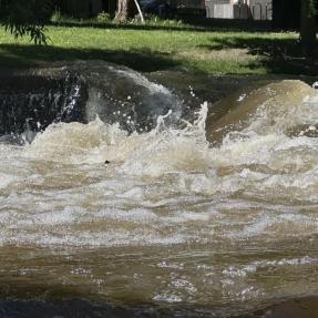 Boulder Creek fast moving water