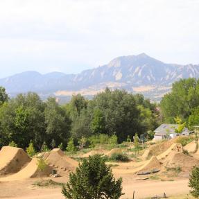 Valmont Bike Park's new jumps and lines